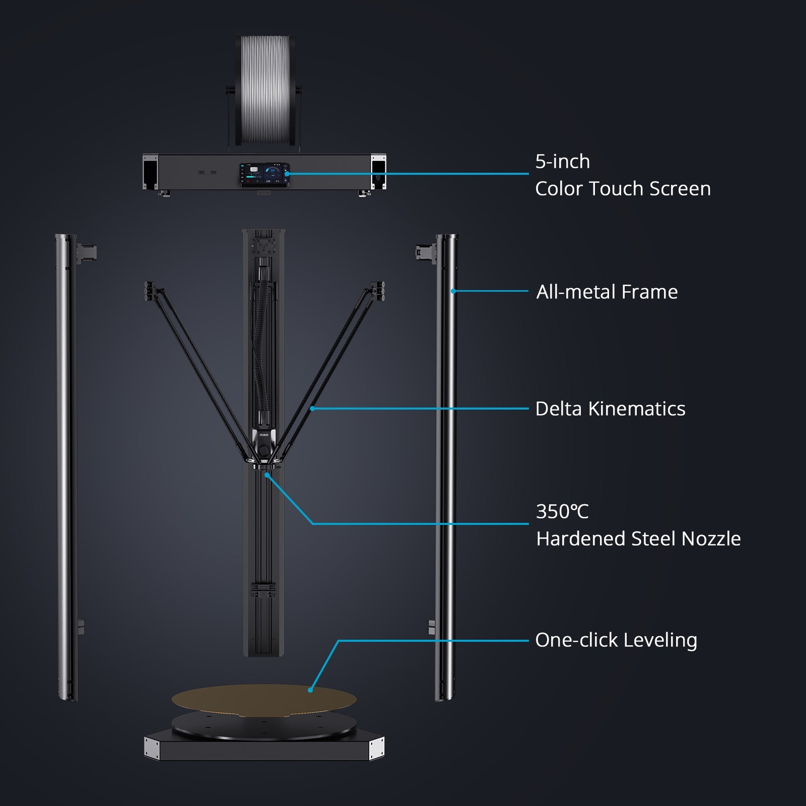 V Series V400 Max 3D Printer - Custom-Built Edition  eu.store.flsun3d.com