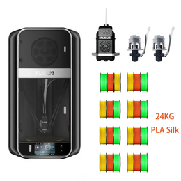 FLSUN S1 with 1 Effector and 2 Hotends-Includes 24KG PLA Silk